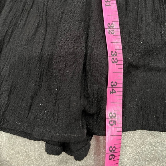 [S]In Loom WMN 3/4 Sleeve Square Neck Smocked Mid Dress Cute A Line Swing Beach - Picture 10 of 11